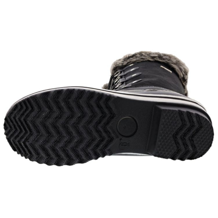 SPRING STEP Survival Tall Shaft Boot Black