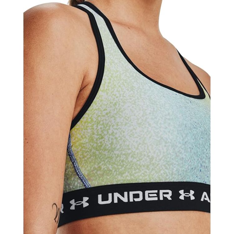 UNDER ARMOUR Mid Cross back Print Bra