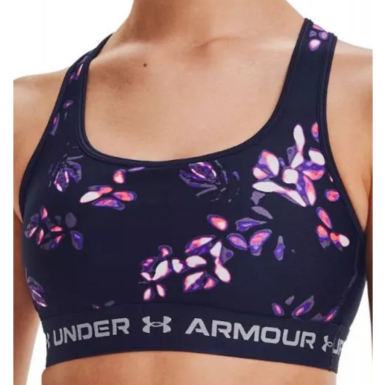 UNDER ARMOUR Mid Cross back Print Bra