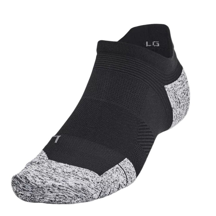 UNDER ARMOUR Dry Run Cushion No-Show 3 Pack Socks
