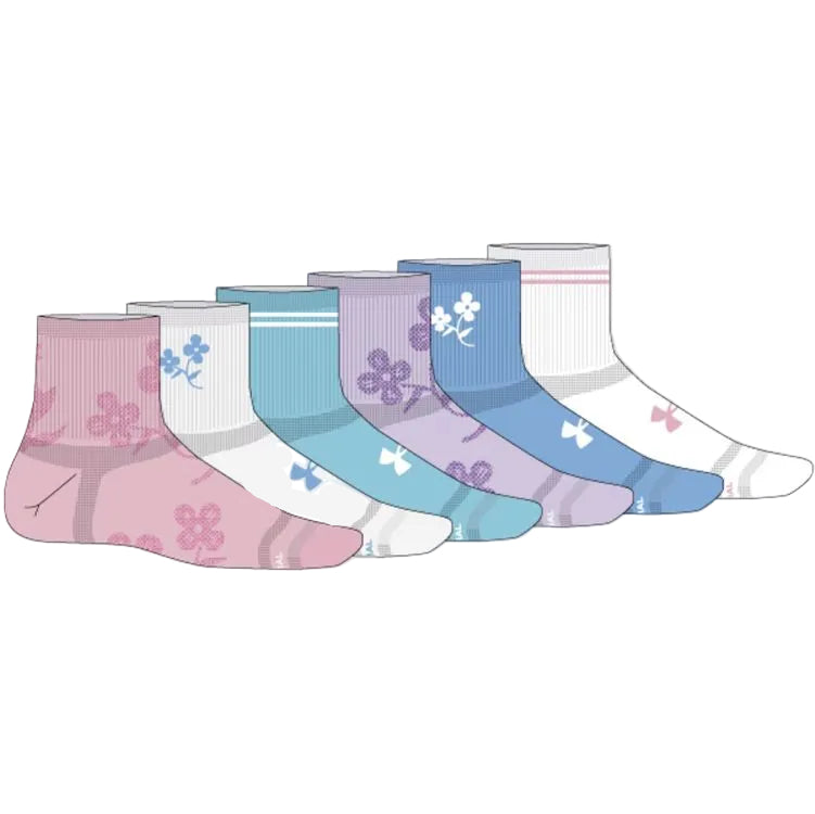 UNDER ARMOUR Essential Kids 6-Pack Socks