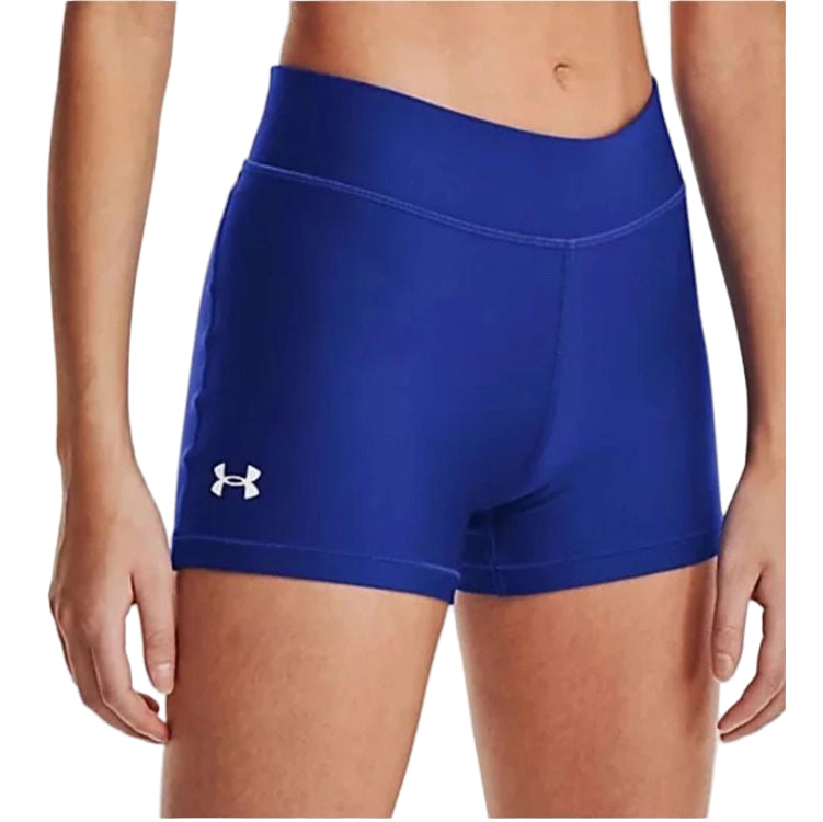 UNDER ARMOUR Mid Rise Shorty Blue Spandex