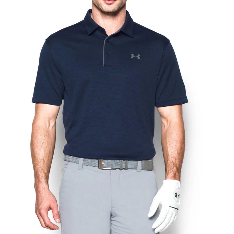 UNDER ARMOUR Tech Polo Navy