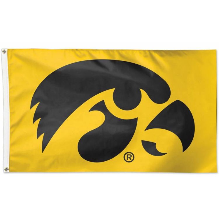 WINCRAFT Deluxe Flag Iowa Hawkeyes 3'x5'