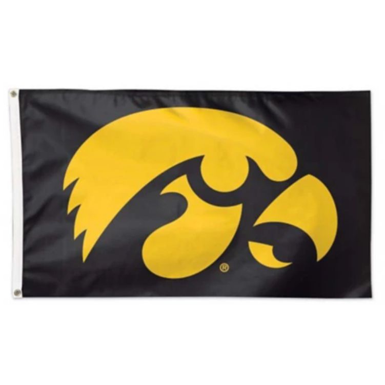 WINCRAFT Deluxe Flag Iowa Hawkeyes 3'x5'